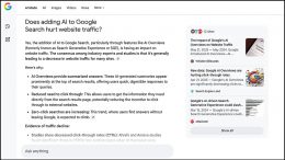 Разрушит ли Интернет использование сводок от ИИ в поисковике Google? (Часть первая)